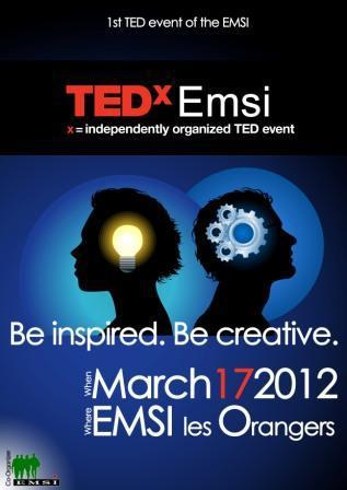 TEDxEMSI lorsque les EMSIestes accueillent leur TEDx Les EMSIistes accueillent leur TEDx TEDxEMSI lorsque les EMSIestes accueillent leur TEDx