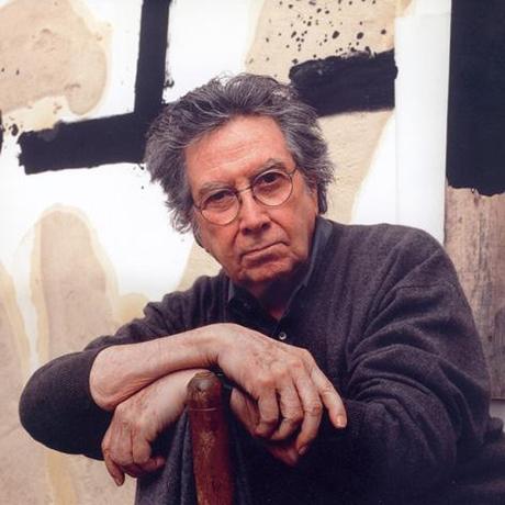 Antoni Tàpies (1923-2012), peintre et sculpteur Catalan, vient de mourir