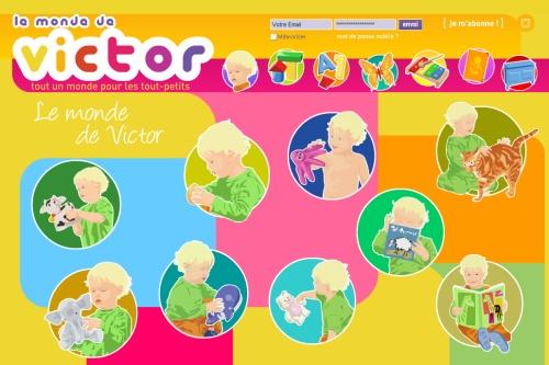 Site du mercredi pour les enfants : Le monde de Victor