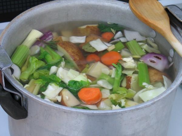 bouillon légumes alcalinisants