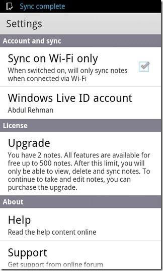 Microsoft-OneNote-Mobile-Android-Settings