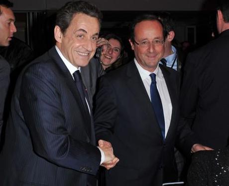 Tapage de honte du jour : Hollande oblige Sarkozy a le saluer en live [Vidéo]