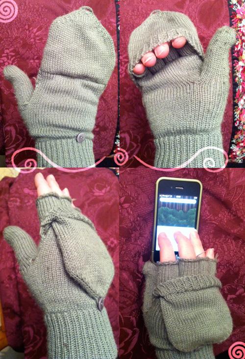 gants moufles mitaines laines iphone