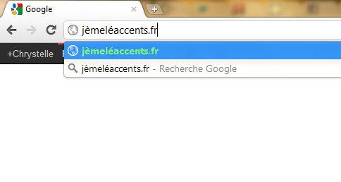 Accents Des accents prochainement dans les noms de domaine en .fr