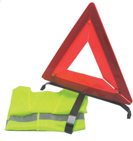 Achetez un gilet et un triangle !