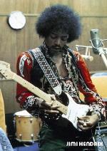 Célèbre guitare de Jimi Hendrix
