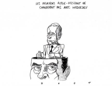 Selon Poutine, pas de changement dans relations Russie-Occident avec Medvedev