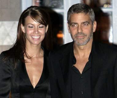 George Clooney et Sarah Larson