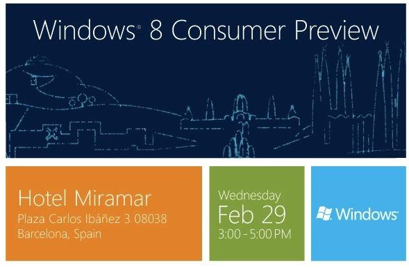 109323 windows 8 Windows 8 Consumer Preview pour le 29 février