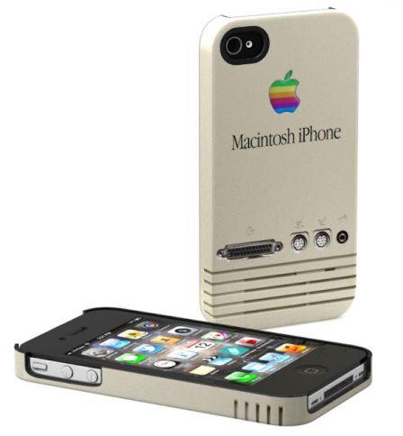 coque macintosh iphone iPhone 4/4S : une coque de protection originale aux couleurs des anciens Mac