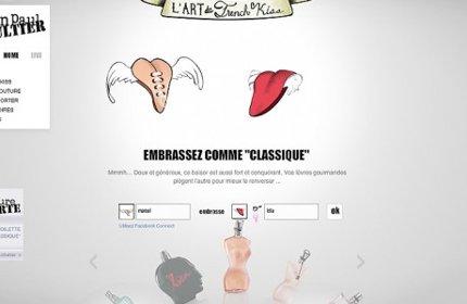 Le « French Kiss » enseigné par Jean Paul Gaultier