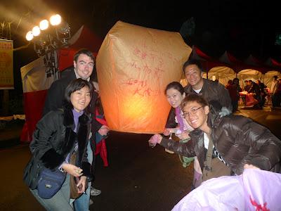 Fete des Lanternes a Pingxi (Taiwan)