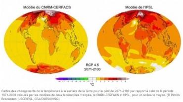 Réchauffement climatique : le pire scénario prévoie une augmentation 5°C d'ici 2100