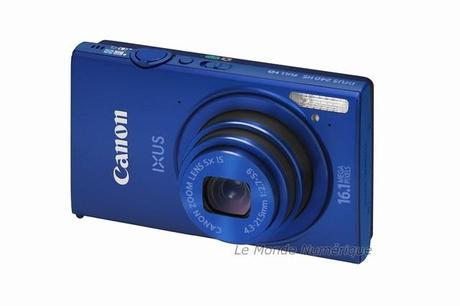 Déferlante de nouveaux appareils photo numériques compacts PowerShot et Ixus chez Canon