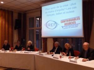 Pour sortir de la crise : plus ou moins d’impôts ? Les cas français, italien et suisse