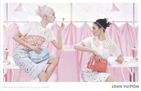 Louis Vuitton… Et sa campagne poudrée printemps-été 2012!