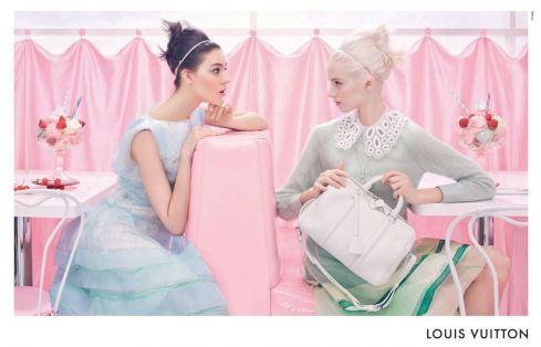 Louis Vuitton… Et sa campagne poudrée printemps-été 2012!