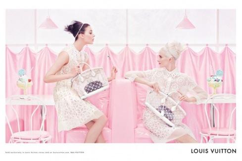 Louis Vuitton… Et sa campagne poudrée printemps-été 2012!