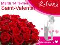 Des fleurs pour la St Valentin