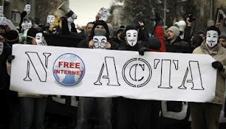 internet-manifestation en Europe-tarité ACTA