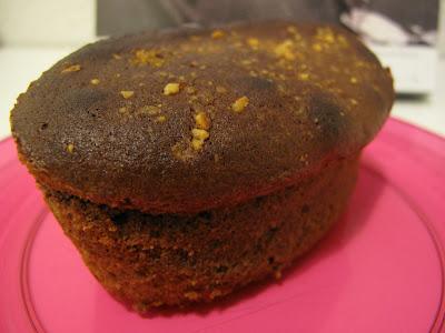 Dessert: Muffin Chocolat-Praliné Philadelphia, Cœur de Noisettes