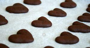 Gâteau saint valentin - Whoopies chocolat Caramel forme Coeur - LOVE 7