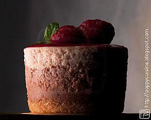 46 - Poppy cuisine - Cheesecake a la framboises