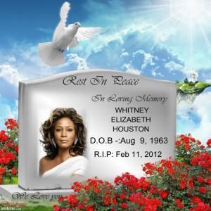 Images buzz en mémoire de Whitney Houston