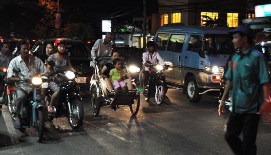 Phnom Penh, trafic routier