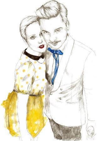 Les illustrations de Mlle Chat-Chat