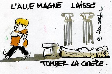 L’Allemagne a laissé tomber la Grèce