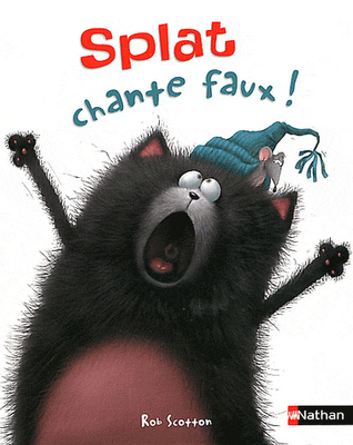Splat dans deux nouvelles aventures : Splat chante faux ! et Bonne nuit, Splat !