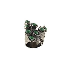 Bague YVES SAINT LAURENT Iconic Arty Dots Ring in Malachite