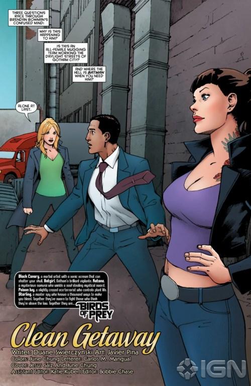 Birds of Prey #6 : la preview