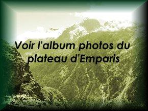 Le plateau d'Emparis