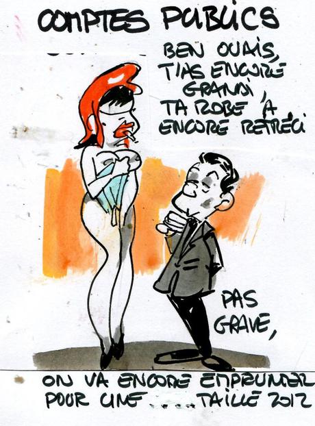 imgscan contrepoints 732 comptes publics Le déficit budgétaire de la France, c’est 33%, pas 5%