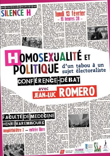 lille,jean-luc romero,silence h,homosexualité,politique,france