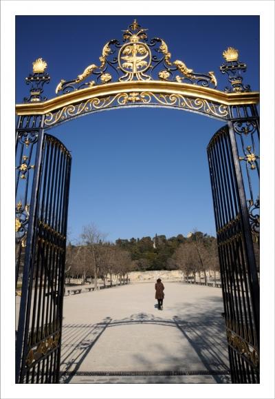 Jardins de la Fontaine, Nîmes, Languedoc, Provence, parcs publics, Méditerranée