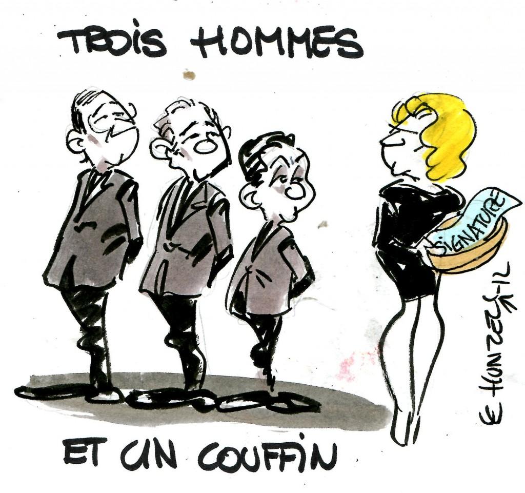 Le Pen, parrainages et distributions de bisous citoyens