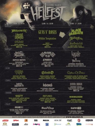 hellfest 2012,black sabbath,metal,rock,motley crue,guns n roses,slash,axl rose,lynyrd skynyrd,orange goblin,turbonegro,dropkick murphys,clisson,nantes,festival