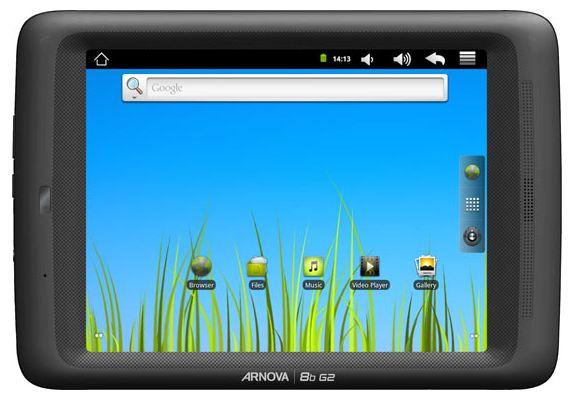 archos Arnova 8 G2 tablet android LArnova 8b G2 sous Ice Cream Sandwich ? (MAJ: non)