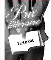Finaliste au prix littéraire Le Droit