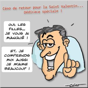 Céno Dessinateur - La Babole : Céno revient le jour de la saint valentin