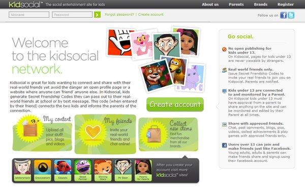 kidsocial reseau social enfants securise gnd geek Kidsocial   un réseau sécurisé pour enfants ? sites internet geek gnd geekndev