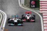 Nico Rosberg, Jenson Button, Mercedes Grand Prix, McLaren, 2011 South Korean Formula 1 Grand Prix, Formula 1