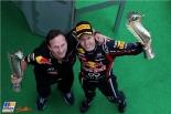 Sebastian Vettel, Christian Horner, Red Bull, 2011 South Korean Formula 1 Grand Prix, Formula 1