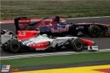 Sebastien Buemi, Vitantonio Liuzzi, HRT F1 Team, Scuderia Toro Rosso, 2011 South Korean Formula 1 Grand Prix, Formula 1