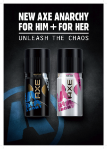 Quand AXE fout l’anarchie sur les réseaux sociaux…