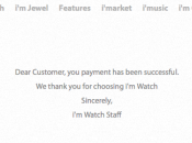 Watch début livraisons entre semaines