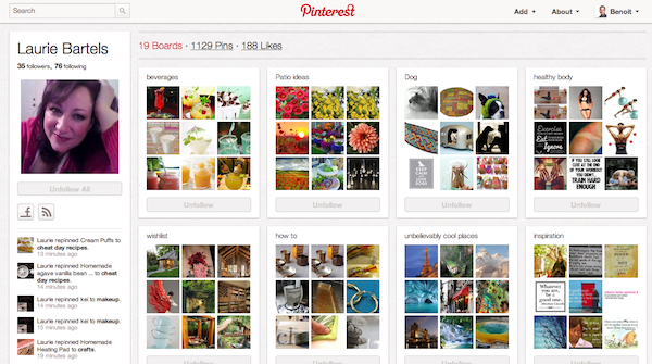pinterest board bouffe deco Pinterest, un phénomène passager ou durable?